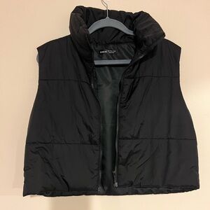 SHEIN Black Quilted Vest